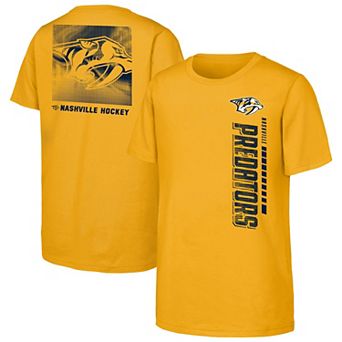 Youth Gold Nashville Predators Atmosphere T-Shirt