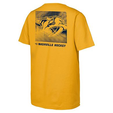 Youth Gold Nashville Predators Atmosphere T-Shirt