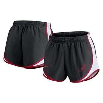 Women's Nike Black Alabama Crimson Tide Spring Break Tempo Performance Shorts