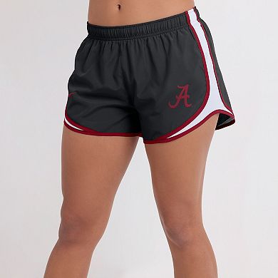 Women's Nike Black Alabama Crimson Tide Spring Break Tempo Performance Shorts