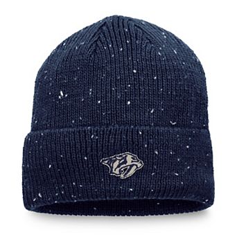 Men's Fanatics Navy Nashville Predators Authentic Pro Merino Wool Cuffed Knit Hat