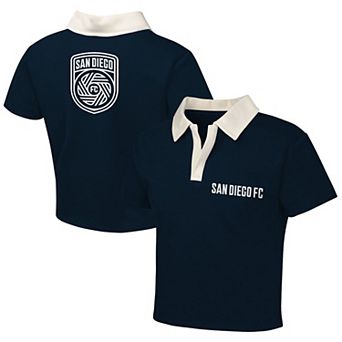 Youth Navy San Diego FC Goal Chaser T-Shirt