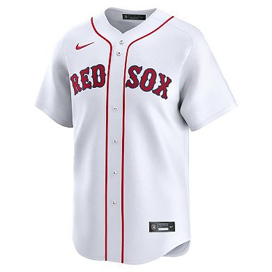 Men's Nike Tim Wakefield White Boston Red Sox Home Limited Player Jersey