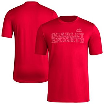 Men's�adidas Scarlet Rutgers Scarlet Knights Locker Local Impression T-Shirt