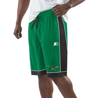 Men's Starter Green Philadelphia Eagles Vintage Logo Fan Favorite Shorts