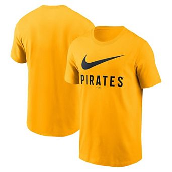 Men's Nike Gold Pittsburgh Pirates Swoosh T-Shirt