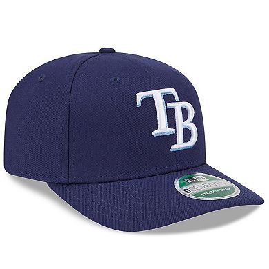 Men's New Era Navy Tampa Bay Rays Player Replica 9SEVENTY Adjustable Hat
