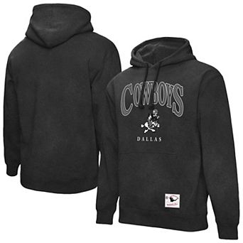 Men's Mitchell & Ness Gray Dallas Cowboys Slot Pullover Hoodie