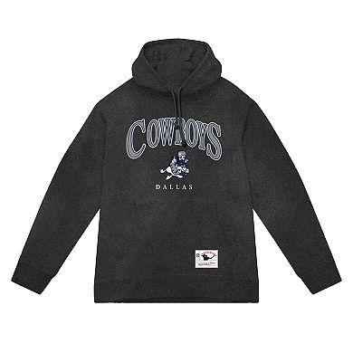 Men's Mitchell & Ness Gray Dallas Cowboys Slot Pullover Hoodie