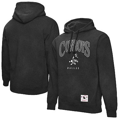 Men's Mitchell & Ness Gray Dallas Cowboys Slot Pullover Hoodie
