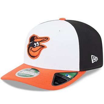 Men's New Era Black/Orange Baltimore Orioles Player Replica 9SEVENTY Adjustable Hat