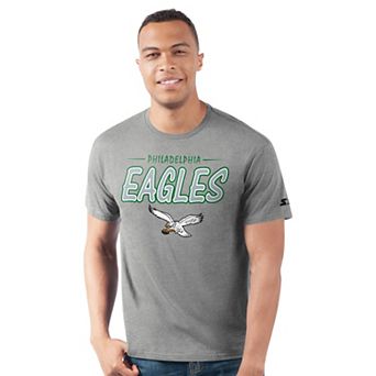 Men's Starter Heather Gray Philadelphia Eagles Prime Time T-Shirt