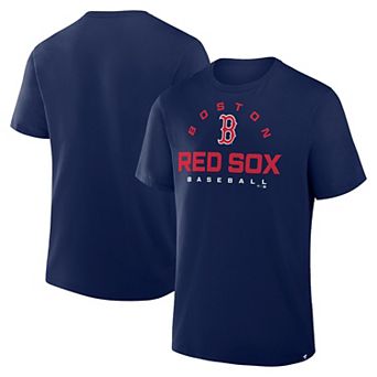 Men's Fanatics Navy Boston Red Sox Clubhouse Legacy Primary Play T-Shirt