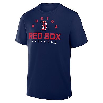 Men's Fanatics Navy Boston Red Sox Clubhouse Legacy Primary Play T-Shirt