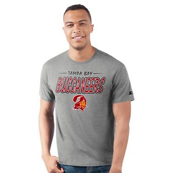 Men's Starter Heather Gray Tampa Bay Buccaneers Prime Time T-Shirt