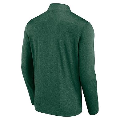 Men's Fanatics Green Green Bay Packers Head-to-Head Quarter-Zip Top