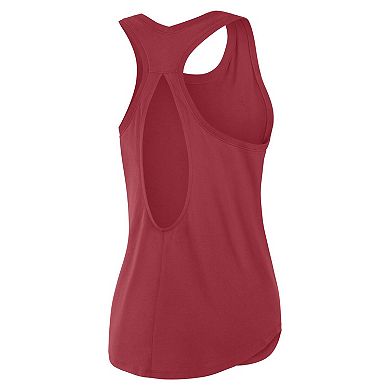 Women's Fanatics Cardinal Arizona Cardinals Iron Fan Tank Top