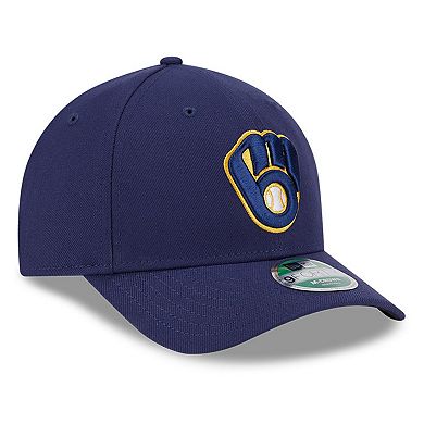 Men's New Era Navy Milwaukee Brewers Player Replica 9FORTY Adjustable Hat