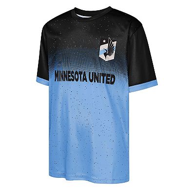 Youth Outerstuff Black Minnesota United FC Stalwart Defender T-Shirt