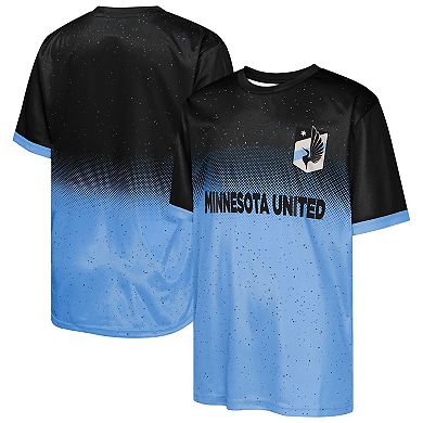 Youth Outerstuff Black Minnesota United FC Stalwart Defender T-Shirt