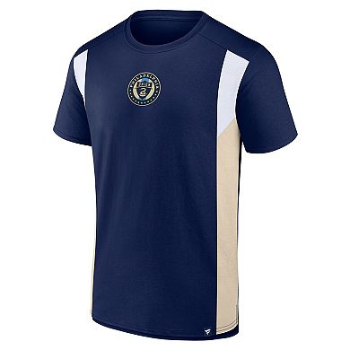Men's Fanatics Navy Philadelphia Union Golden Goal T-Shirt