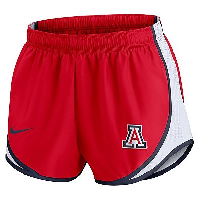 Women's Nike Red Arizona Wildcats Spring Break Tempo Performance Shorts