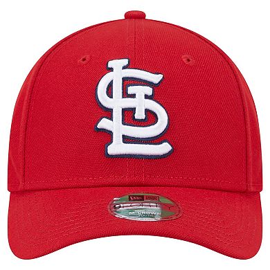 Youth New Era Red St. Louis Cardinals Player Replica 9FORTY Adjustable Hat