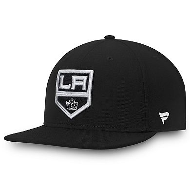 Men's Fanatics Black Los Angeles Kings Core Fitted Hat