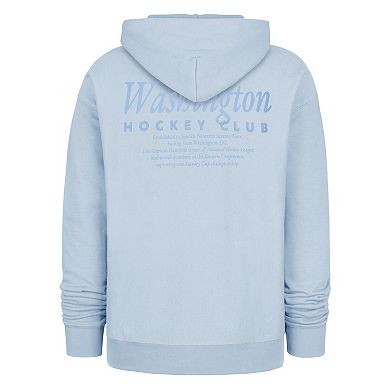 Men's '47 Light Blue Washington Capitals Foundation Pullover Hoodie