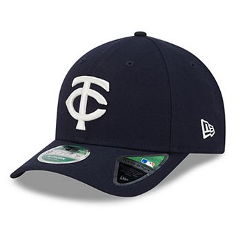 Men's New Era Navy Minnesota Twins Player Replica 9FORTY Adjustable Hat