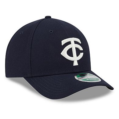 Men's New Era Navy Minnesota Twins Player Replica 9FORTY Adjustable Hat