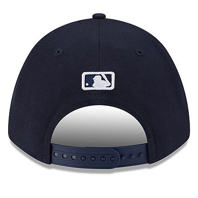 Men's New Era Navy Minnesota Twins Player Replica 9FORTY Adjustable Hat