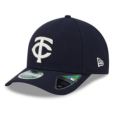 Men's New Era Navy Minnesota Twins Player Replica 9FORTY Adjustable Hat