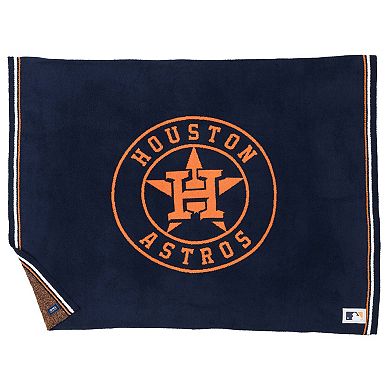 Barefoot Dreams Houston Astros 54" x 72" CozyChic Throw Blanket