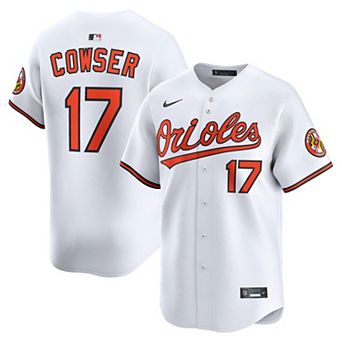 Men's Nike Colton Cowser White Baltimore Orioles Home Limited Player Jersey
