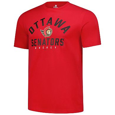 Men's Fanatics Red Ottawa Senators T-Shirt