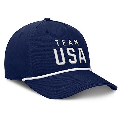 Men's Fanatics Navy Team USA Captain Rope Adjustable Hat