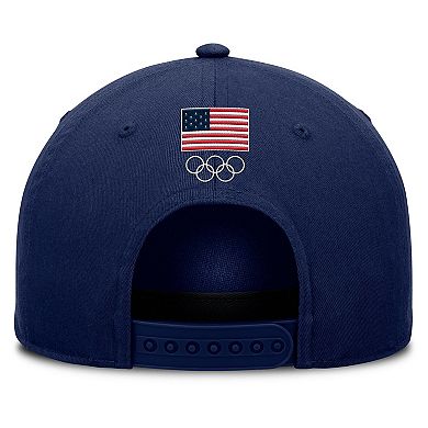 Men's Fanatics Navy Team USA Captain Rope Adjustable Hat