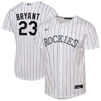 Youth Nike Kris Bryant White Colorado Rockies Home Replica Player Jersey