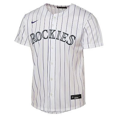 Youth Nike Kris Bryant White Colorado Rockies Home Replica Player Jersey