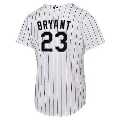 Youth Nike Kris Bryant White Colorado Rockies Home Replica Player Jersey