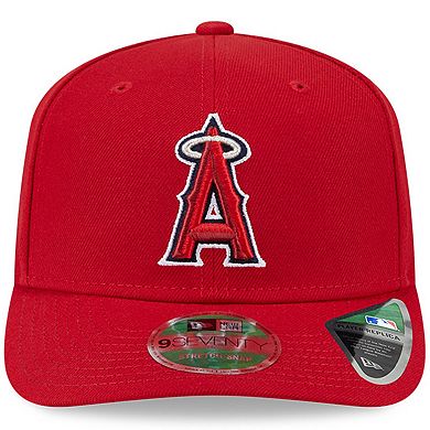 Men's New Era Red Los Angeles Angels Player Replica 9SEVENTY Adjustable Hat