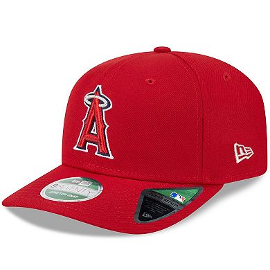 Men's New Era Red Los Angeles Angels Player Replica 9SEVENTY Adjustable Hat