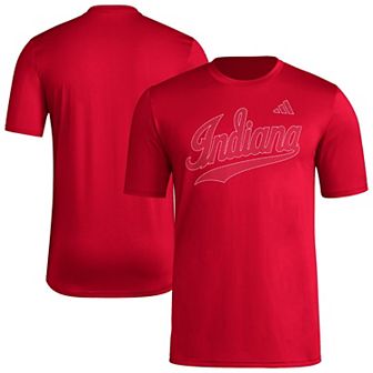 Men's adidas Crimson Indiana Hoosiers Locker Local Impression T-Shirt