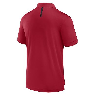 Men's Fanatics Scarlet San Francisco 49ers Front Office Move Mono Polo