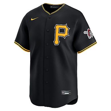 Men's Nike Black Pittsburgh Pirates Alternate Limited Jersey