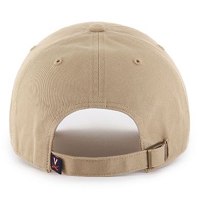 Men's '47 Khaki Virginia Cavaliers Clean Up Adjustable Hat