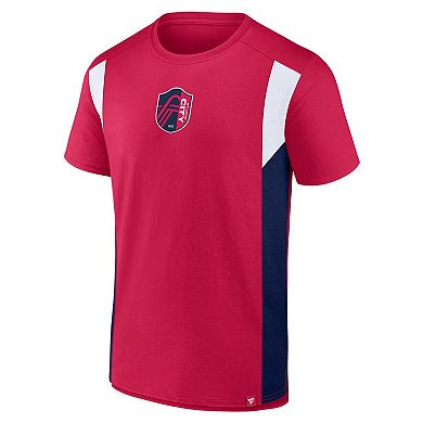 Men's Fanatics Red St. Louis City SC Golden Goal T-Shirt