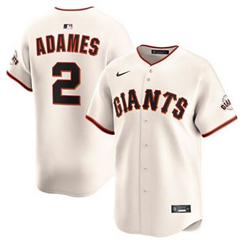 Men's Nike Willy Adames Cream San Francisco Giants Alternate Limited Player Jersey