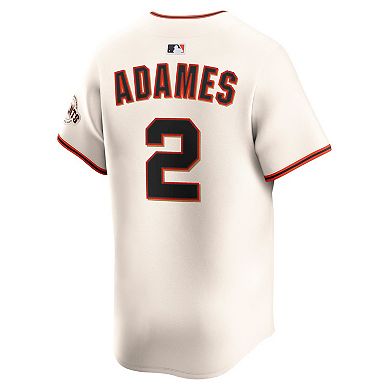 Men's Nike Willy Adames Cream San Francisco Giants Home Limited Player Jersey